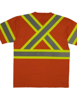 Tough Duck ST11 Premium 100% Cotton Safety T-Shirt With Armbands | XS-5XL Hi-Vis Work Wear