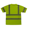 Tough Duck ST12 Premium Polyester Jersey Safety T-Shirt With Segmented Stripes And Pocket | XS-5XL Hi-Vis Work Wear