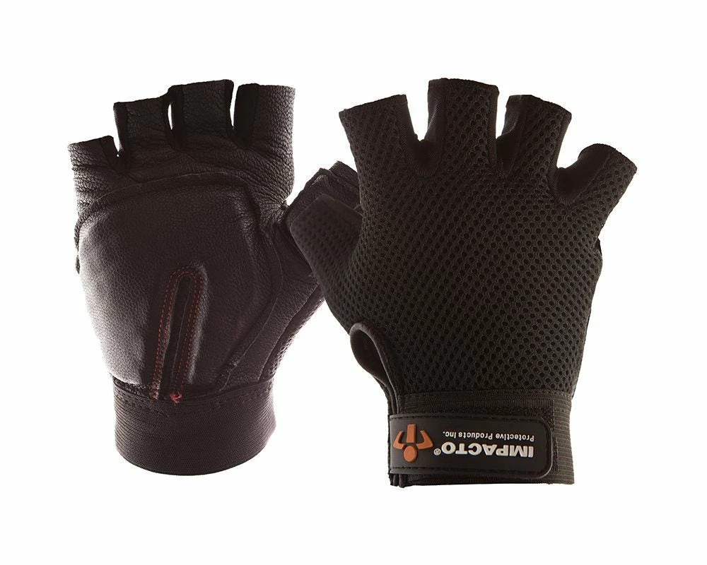 Impacto ST8610 Mesh Half Finger Carpal Tunnel Glove With VEP Impact Protection Ergonomics