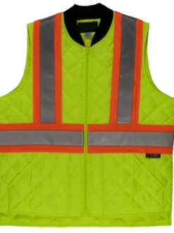 Tough Duck SV05 Quilted Safety Vest | XS-5XL