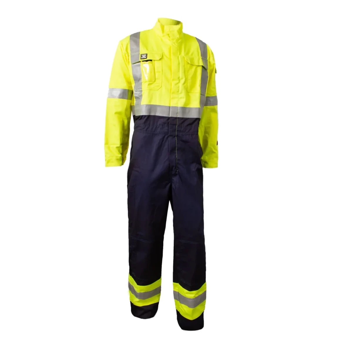 Wenaas Offshore Daletec Light Weight FR Coverall | Yellow/Navy | Sizes S - 4XL