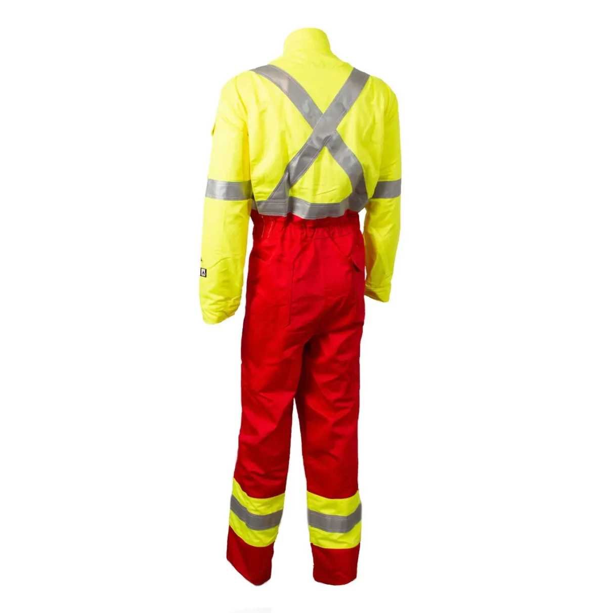 Flame Resistant Work Wear Wenaas Offshore Daletec FR Coverall | Red/Yellow | Sizes S - 4XL
