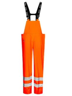 Flame Resistant Work Wear Lyngsoe Rainwear Electric Arc Anti-Flame Rain Bib Overall | Sizes S - 4XL