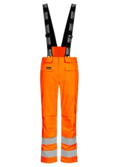 Lyngsoe Rainwear Lyngsoe Flame Resistant HI VIS Rain Trousers | Sizes S - 4XL Flame Resistant Work Wear