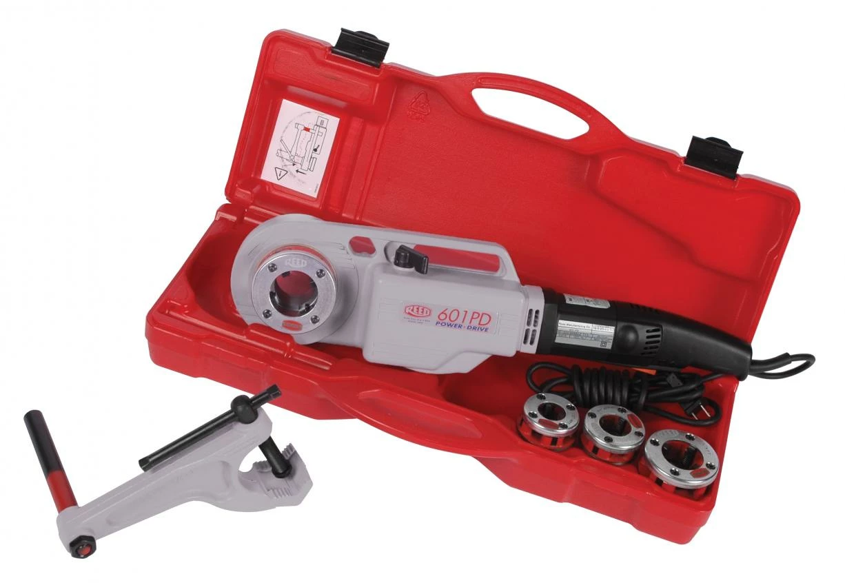 Reed Power Drive Pipe Threading Kit | 1/2" To 1-1/4"
