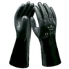 Showa 660 ESD Anti-Static Oil And Chemical Resistant Black PVC 12" Gauntlet (Pack Of 12 Pairs) Work Gloves
