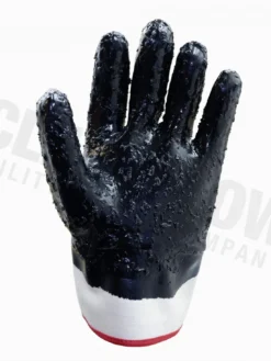 Showa 7166R Nitrile Coated Rough Grip Work Glove - Pack Of 12 Pairs