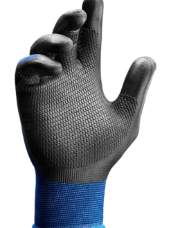 Showa 380 Waffle Pattern Foamed Nitrile Palm Work Gloves (Pack Of 12 Pairs)