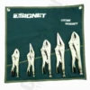 Signet Industrial 5 Piece Locking Plier Set