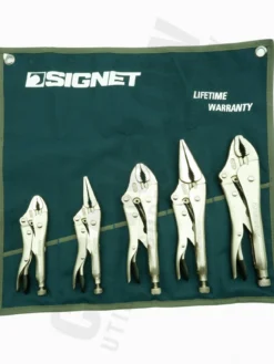 Signet Industrial 5 Piece Locking Plier Set