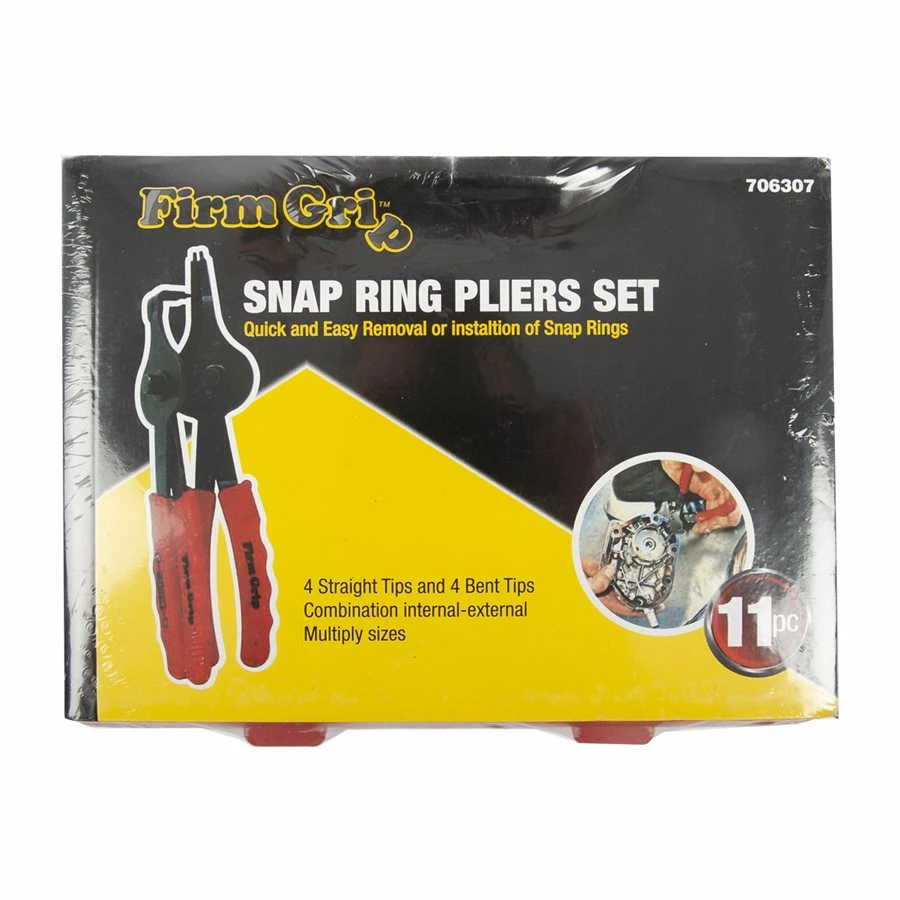 Tooltech® 11-Piece Snap Ring Pliers Set