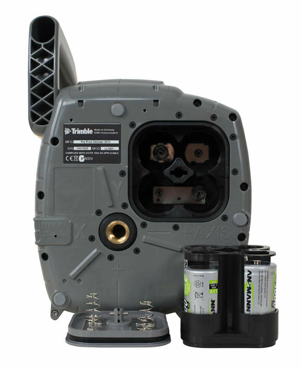 Spectra Precision LL300S-27 Laser Level Package With Laser, Receiver, Tripod And Rod In Case Pipe Inspection & Locators