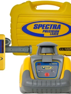 Spectra Precision LL100N Laser Level Package With Laser, Reciever And Clamp