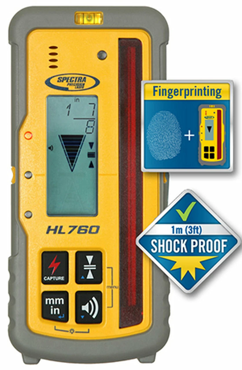 Spectra Precision LL300S-27 Laser Level Package With Laser, Receiver, Tripod And Rod In Case Pipe Inspection & Locators