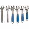 Aurora Tools Adjustable Wrench Set | 6 Piece: 6" 8" 10" 12" 15" & 18"