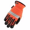 Terra Hi-Vis Mechanic's Thinsulate Winter Work Gloves | Orange