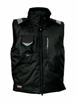 Cofra Polar Insulated Winter Work Vest | Black | Size 36-50 Work Wear