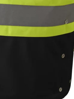 Pioneer Hi Viz Safety Vest - Tricot Poly Interlock - Adj. Sides | S/M - 4/5X Large Hi-Vis Work Wear