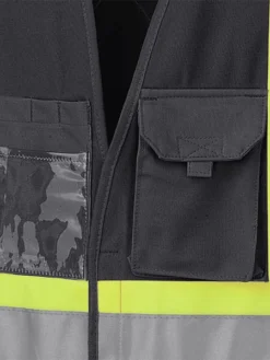 Pioneer Hi Viz Safety Vest - Tricot Poly Interlock - Adj. Sides | S/M - 4/5X Large Hi-Vis Work Wear