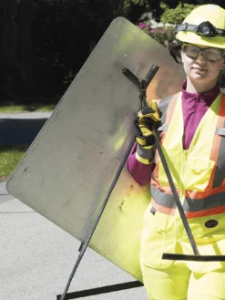 Hi-Vis Work Wear Pioneer Women's Solid Tricot Tear-Away Safety Vest | XS-2XL