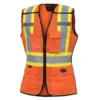 Hi-Vis Work Wear Pioneer Womens Breathable Mesh Tear-Away Safety Vest | XS-2XL