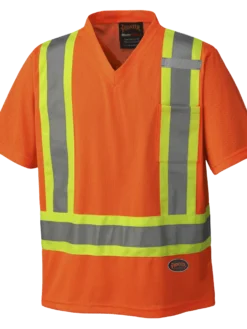 Hi-Vis Work Wear Pioneer Hi Viz Safety T-Shirt | Micro Mesh | Sizes XS - 5XL