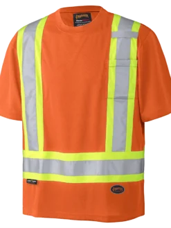 Pioneer Hi Viz Safety T-Shirt - Birdseye Poly | Sizes XS - 5XL