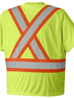 Pioneer Hi Viz Safety T-Shirt - Birdseye Poly | Sizes XS - 5XL
