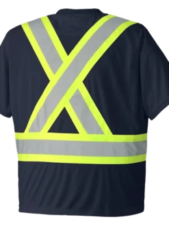 Pioneer Hi Viz Safety T-Shirt - Birdseye Poly | Sizes XS - 5XL