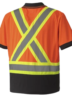 Pioneer Hi Viz Safety Short-Sleeved Polo Shirt | Birdseye Poly | Sizes S - 5XL