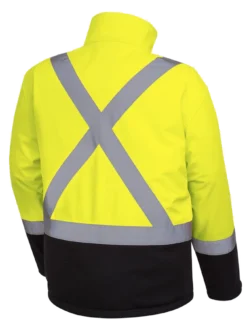 Pioneer Softshell Hi Vis Mechanical Strength Jacket | S-4XL Hi-Vis Work Wear