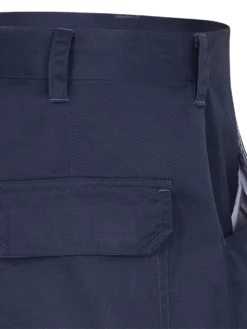 Pioneer Poly/Cotton Cargo Work Pants | Hi Viz | Navy | Sizes Waist 30