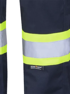 Pioneer Poly/Cotton Cargo Work Pants | Hi Viz | Navy | Sizes Waist 30