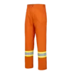 Hi-Vis Work Wear Pioneer Hi Viz Cotton Safety Pants - Ultra Cool/Cotton Twill | Orange | Sizes Waist 30" - 40"