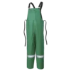 Ranpro CA-43® FR Chemical/Acid Resistant Safety Bib Pants - PVC/Poly | Green | Sizes Small - 4XL Flame Resistant Work Wear