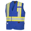 Flame Resistant Work Wear Pioneer FR-TECH 88/12 FR Safety Vest 7 Oz | Limited Size Selection
