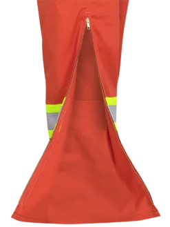 Flame Resistant Work Wear Pioneer FR-TECH® FR/ARC Rated 7 Oz Hi Viz Safety Coveralls 88/12 | Orange | Sizes 36 - 60