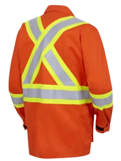 Pioneer FR-TECH Flame Resistant Unlined Safety Jacket | Sizes S - 5 XL Flame Resistant Work Wear