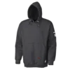 Flame Resistant Work Wear Pioneer 335 Flame Resistant Pullover Style Heavyweight Cotton Hoodie | Black | Sizes Small To 7XL