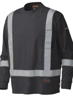 Flame Resistant Work Wear Pioneer Flame Resistant Long-Sleeved Cotton Safety Shirt | Sizes M-5XL