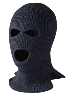 Work Hats Pioneer 3-Hole Balaclava | Black