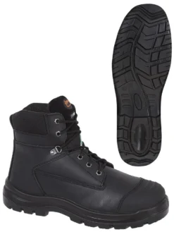 6 Inch Safety Boots Pioneer Leather 6" Safety Work Boots | Sizes 7 - 14