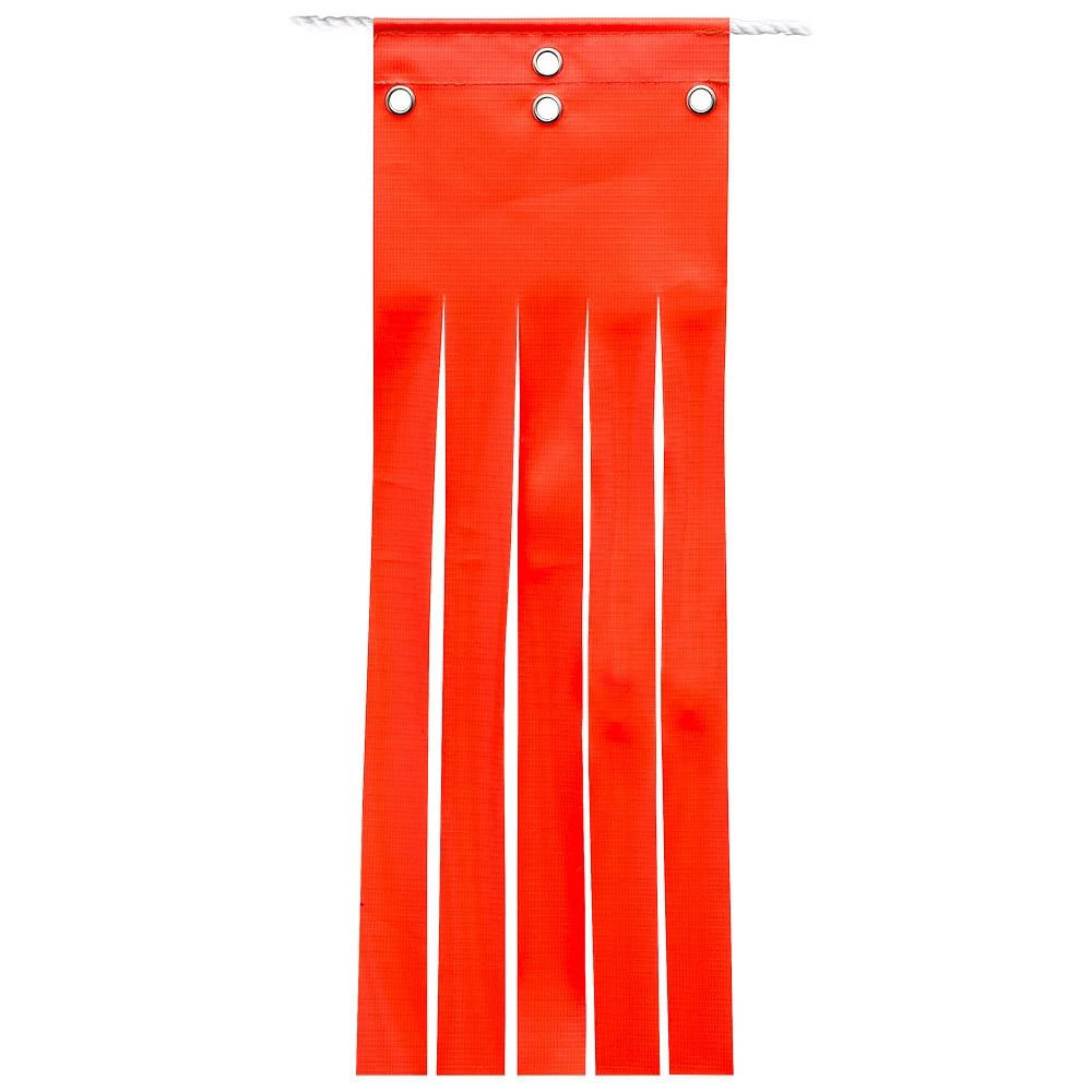 Pioneer Shredded Traffic Flag | 6" X 18" Safety Supplies