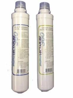 Waterite Vectapure 360 Replacement Filter Cartridge Kit For V3602SC Systems (Carbon & Sediment) Commercial Water Filters And UV Parts