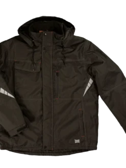 Work Wear Tough Duck WJ13 Poly Oxford Jacket | Black | S - 5XL