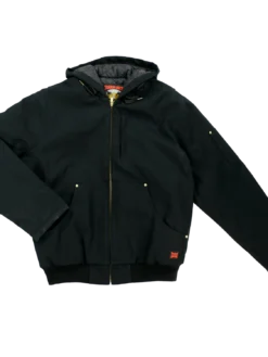 Tough Duck WJ35 Premium Hooded Bomber Jacket With Storm Cuffs | S-3XL