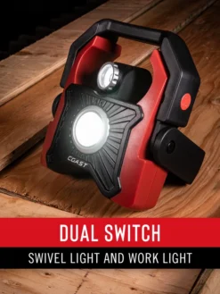 Coast Products Lighting Coast® WLR2 Rechargeable Focusing Work Light - 2000 Lumens - 280M Beam