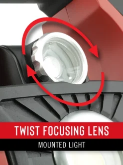 Coast Products Lighting Coast® WLR2 Rechargeable Focusing Work Light - 2000 Lumens - 280M Beam