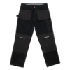 Tough Duck WP07 Flex Ripstop Contractor Pant | Black | Sizes 30 - 44