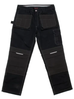 Tough Duck WP07 Flex Ripstop Contractor Pant | Black | Sizes 30 - 44